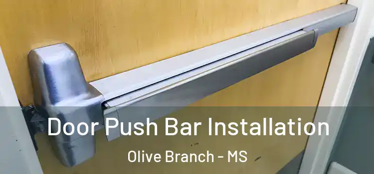  Door Push Bar Installation Olive Branch - MS