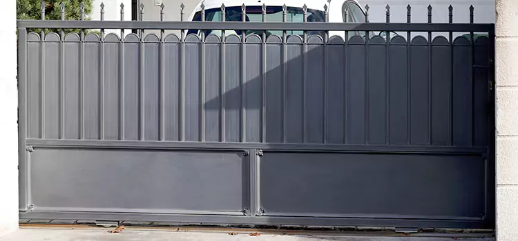 Metal Driveway Gate Installation Olive Branch
