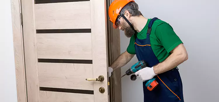 Replace Internal Door Handle with Lock Olive Branch
