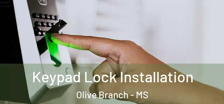  Keypad Lock Installation Olive Branch - MS